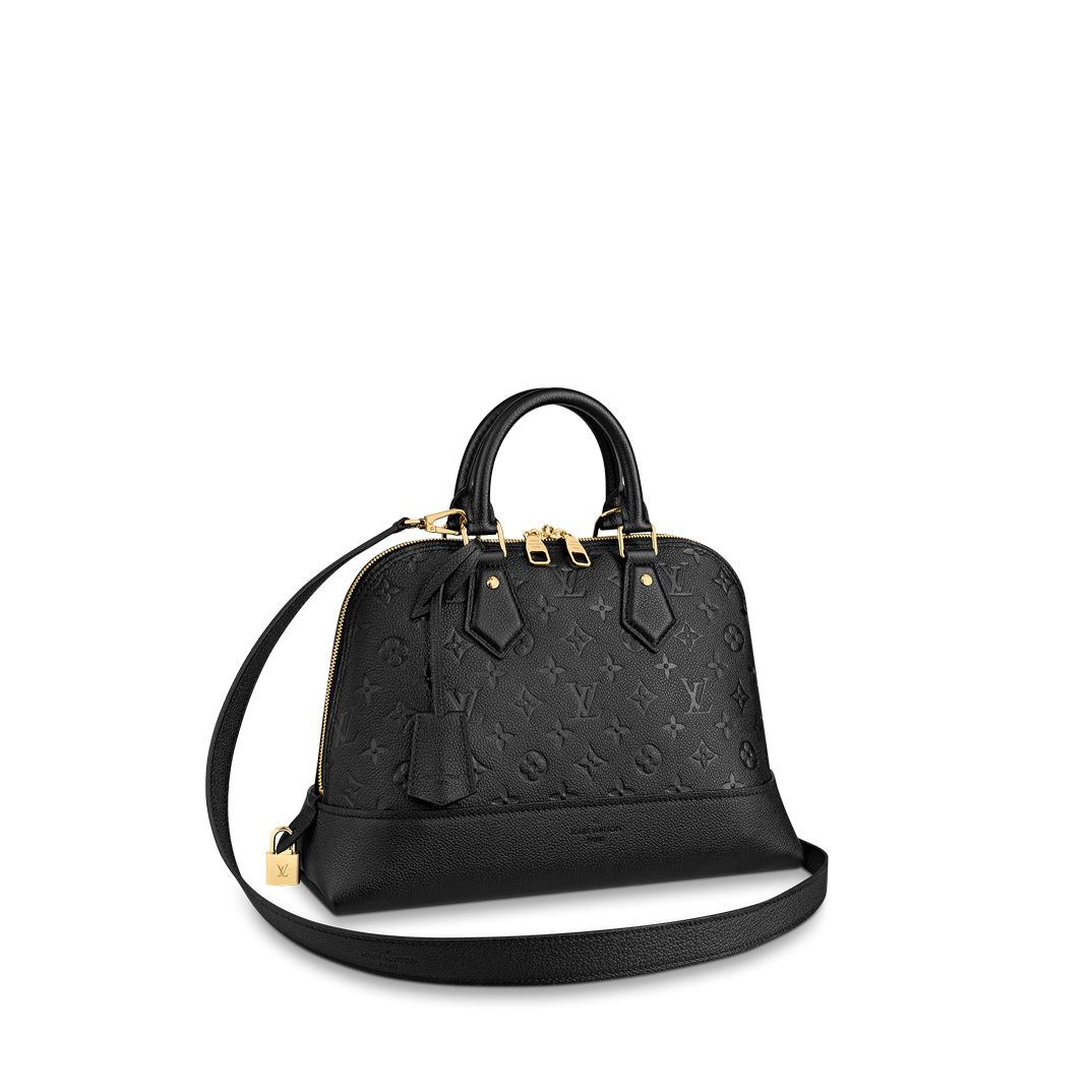 Louis Vuitton ALMA PM Monogram Handbag M44832 Black